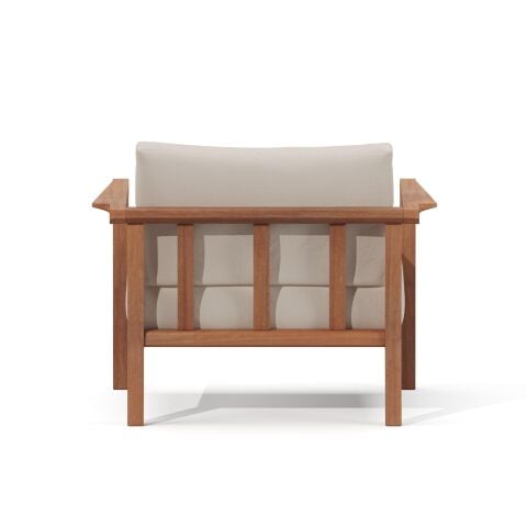 Callista Bahçe İroko Koltuk Bej