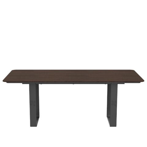 Adola S0 Tbad204V Kaplama Yemek Masası Smoked Meşe