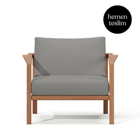 Callista Bahçe İroko Koltuk K.Gri