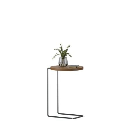 Bremen Zigon Sehpa 3'lü Set Teak Laminant Epoksi Ayak