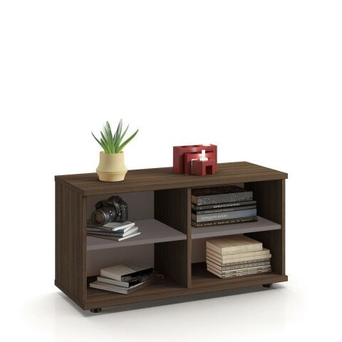 Sodade Komodin / TV / Kitaplık M1AR 100X40X H53 Smoked Meşe