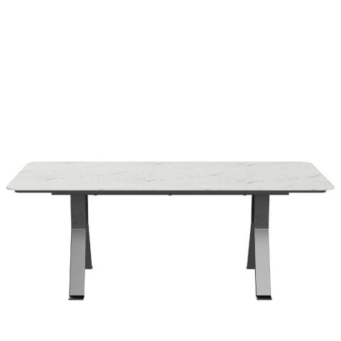 Tango S0 Tbtg204M Mermer Yemek Masası Carrera White