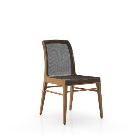 Satıe Sandalye Kahverengi - Smoked Meşe Ayak