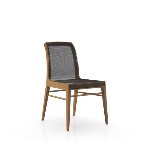 Satıe Sandalye Kahverengi - Smoked Meşe Ayak