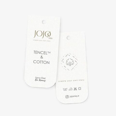 Jojo Mia Belle Çift Kişilik Yatak Örtüsü 240x260 Beyaz