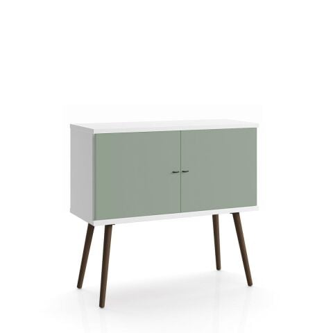 Sodade Büfe M3DK 100X40 H91,5 cm Beyaz-Yeşil