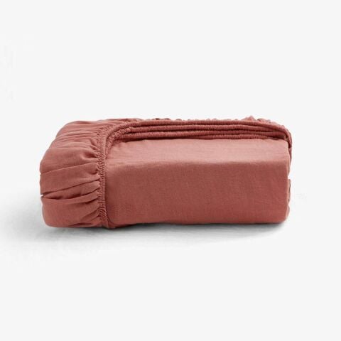 Jojo Mia Anika Lastikli Çarşaf 160x200 Somon