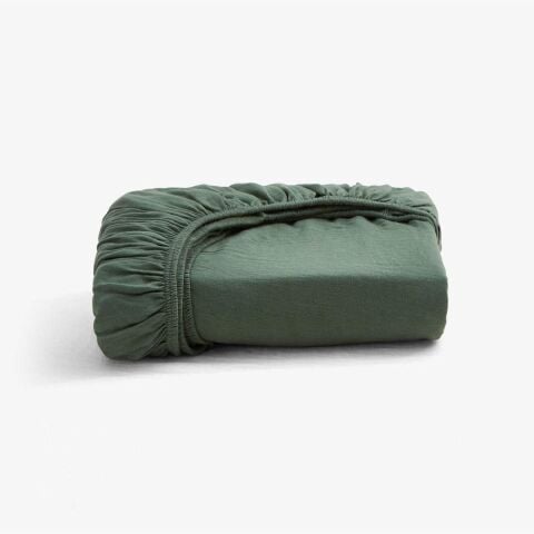 Jojo Mia Anika Lastikli Çarşaf 160x200 Yeşil