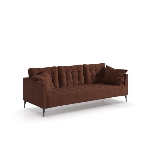 Babil Serdivan Üçlü Koltuk 220M Savana 19-10286 Bordo