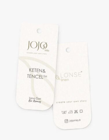 Jojo Mia Newline Çift Kişilik Lastikli Çarşaf 160x200 Somon