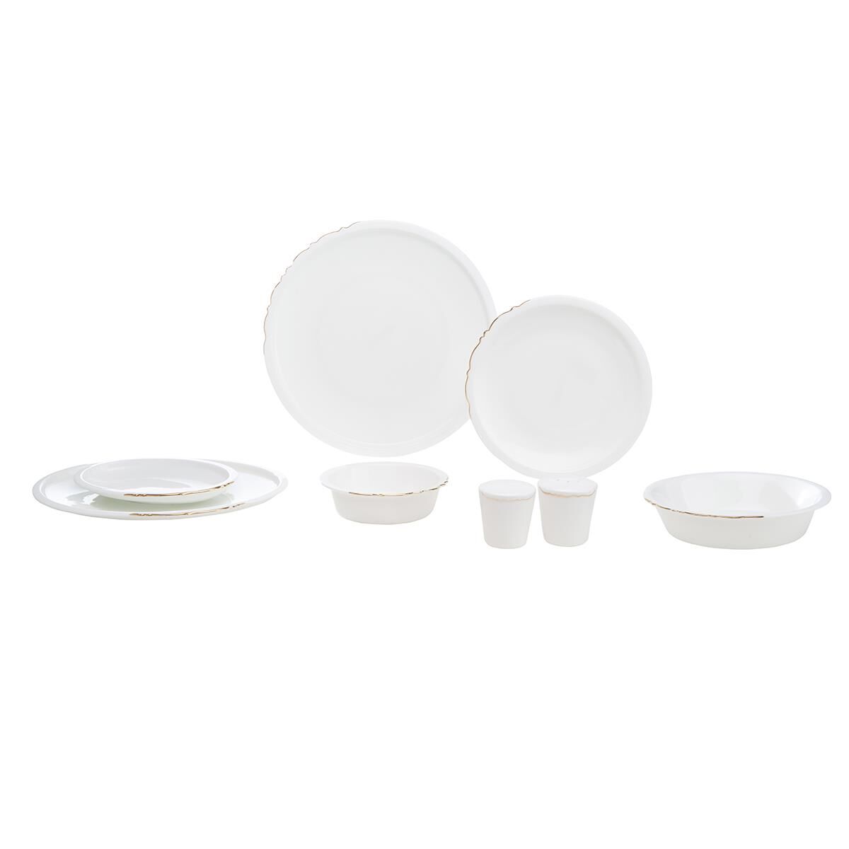 Eser-i İstanbul 6 Kişilik Yemek Takımı 28 Parça Altın