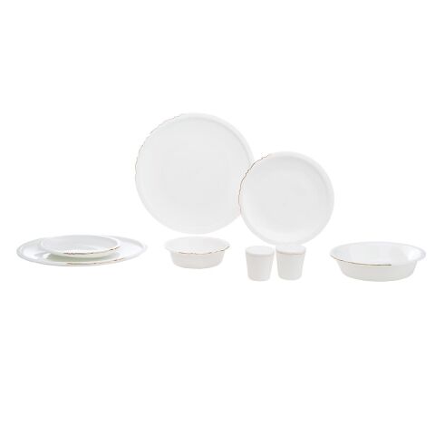 Eser-i İstanbul 6 Kişilik Yemek Takımı 28 Parça Altın