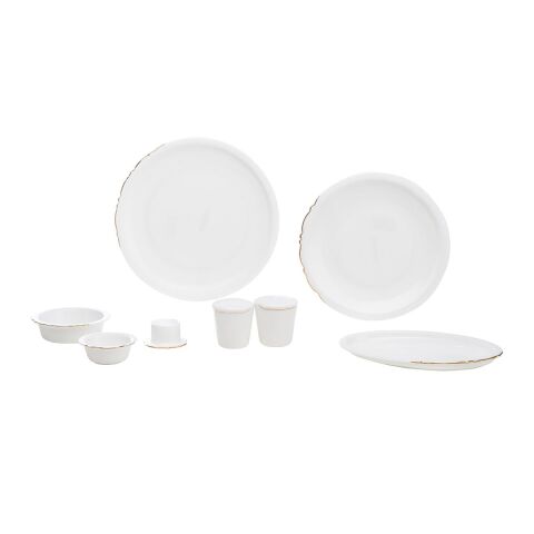 Eser-i İstanbul 6 Kişilik Kahvaltı Takımı 34 Parça Altın