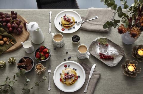 Eser-i İstanbul 6 Kişilik Kahvaltı Takımı 34 Parça Altın