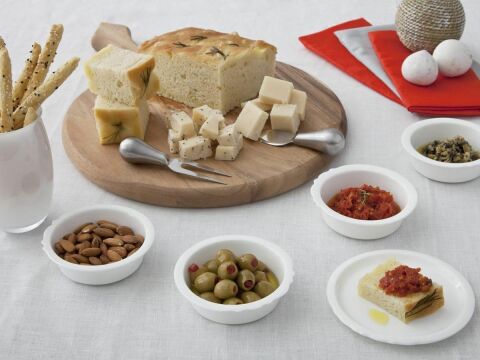 Eser-i İstanbul 6 Kişilik Kahvaltı Takımı 34 Parça Altın