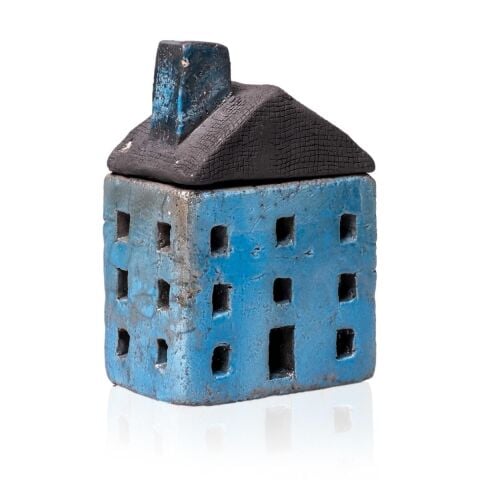 RAKU Seramik Ev 3K 3P Mavi