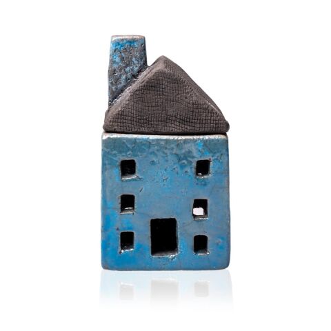 RAKU Seramik Ev 3K 2P Mavi