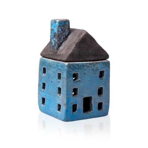 RAKU Seramik Ev 3K 2P Mavi