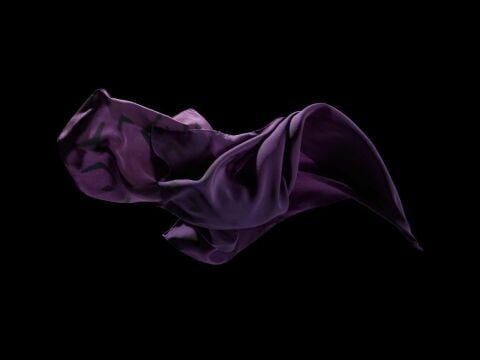 African Mor Eşarp 90'' %100 İpek