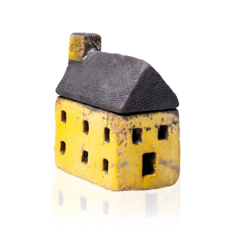 RAKU Seramik Ev 2K 3P Sarı