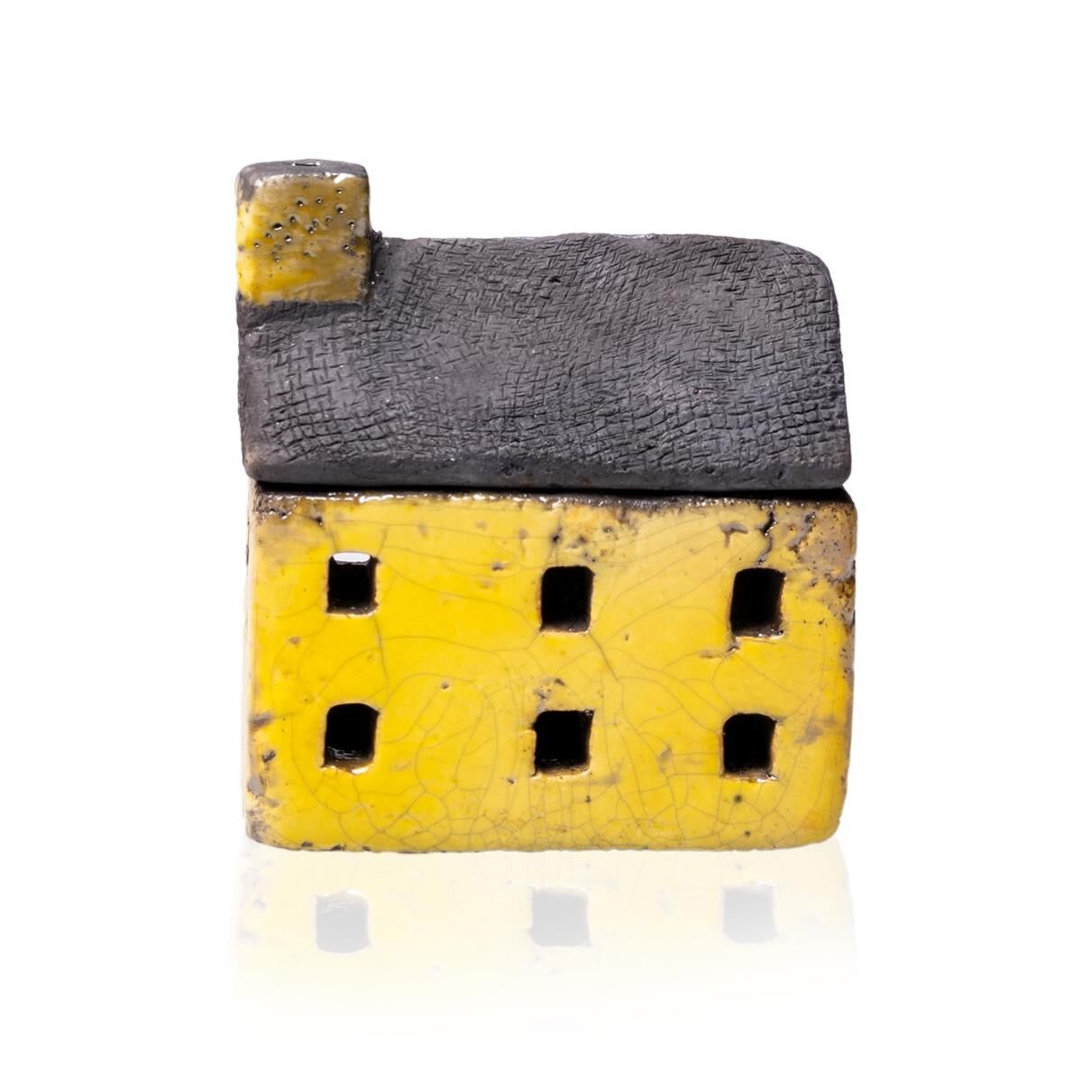 RAKU Seramik Ev 2K 3P Sarı