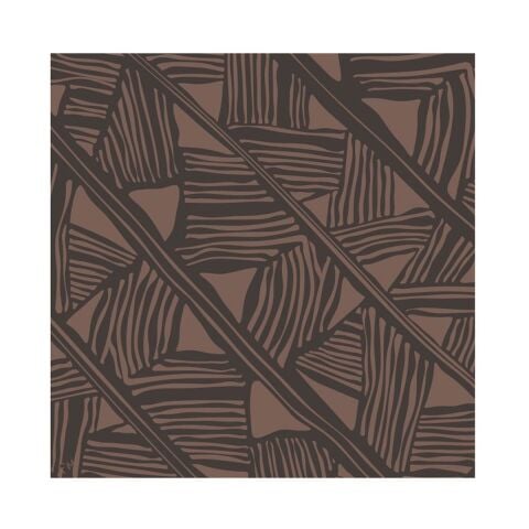 Sula Kahverengi Eşarp 90 %100 İpek