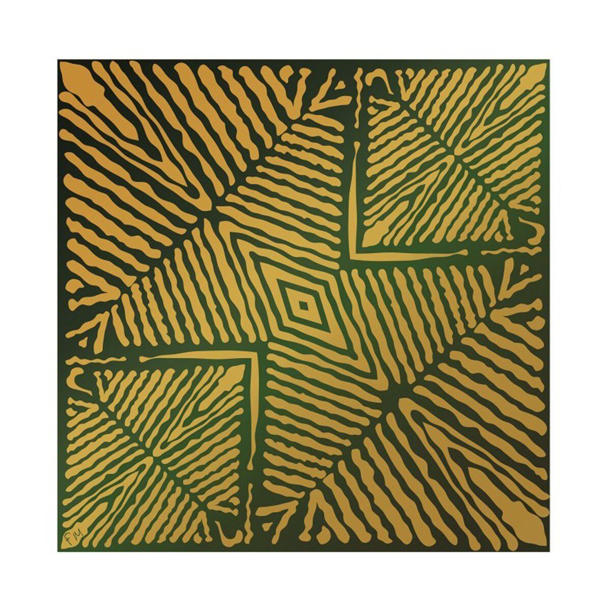 Mir Eşarp Sarı 90 %100 İpek