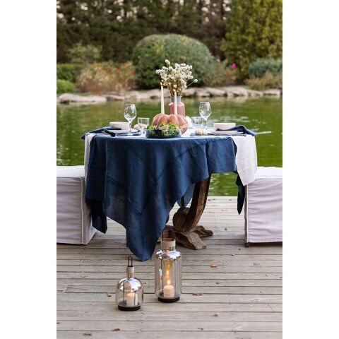 Jojo Mia April Masa Örtüsü 160x280 Denim