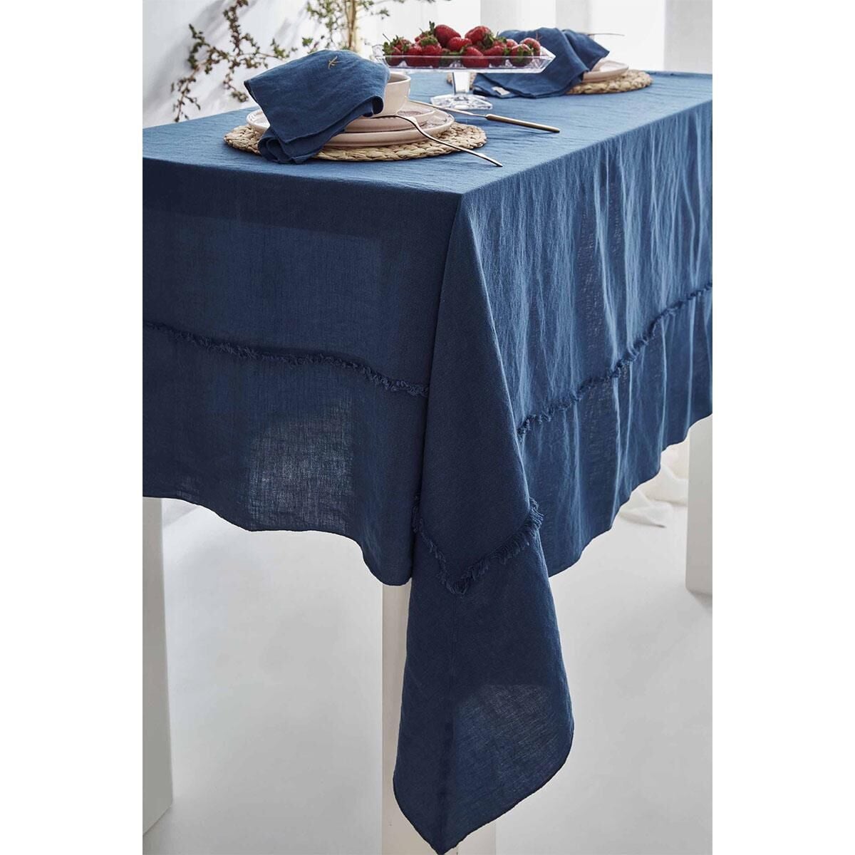 Jojo Mia April Masa Örtüsü 160x280 Denim