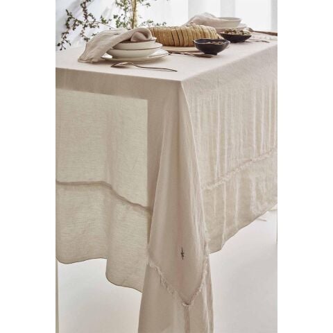 Jojo Mia April Masa Örtüsü 160x280 Bej