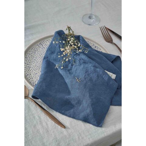 Jojo Mia April Peçete 45x45 Denim