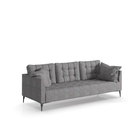 Babil Serdivan Üçlü Koltuk 220M Armoni 411 Açık Gri