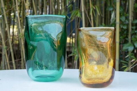 Palermo Vazo 25cm Yeşil
