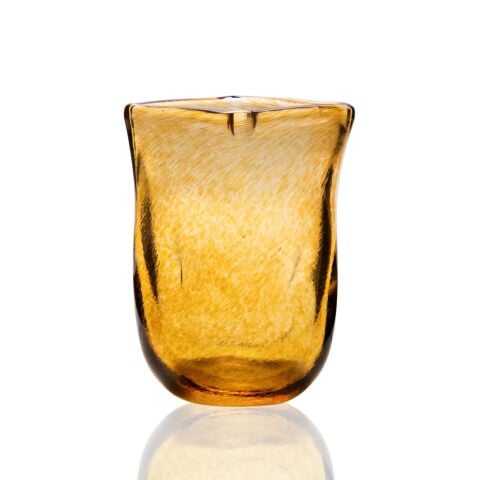 Palermo Vazo 20 Cm Amber