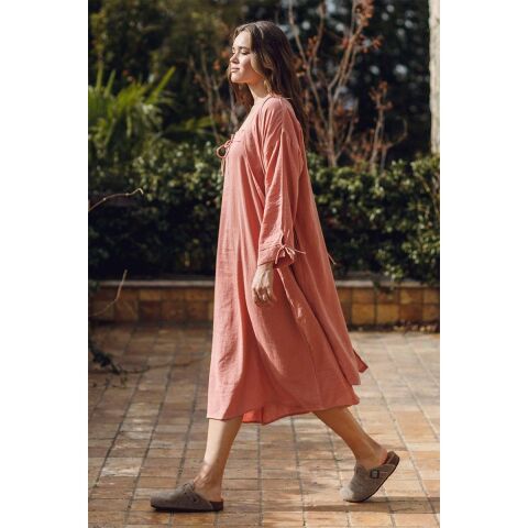 Jojo Mia Sofia Kadın Sabahlık&Kimono Somon L-XL