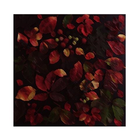 Zil Şal ve Gül Eşarp 90X90 %100 İpek