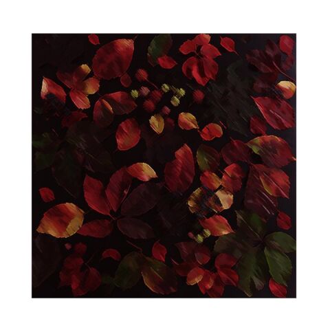 Zil Şal ve Gül Eşarp 90X90 %100 İpek