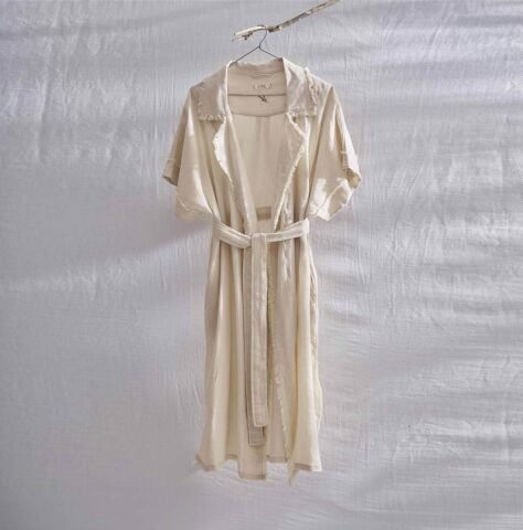 Jojo Mia April Kadın Sabahlık&Kimono Bej L-XL