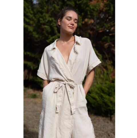 Jojo Mia April Kadın Sabahlık&Kimono Bej L-XL