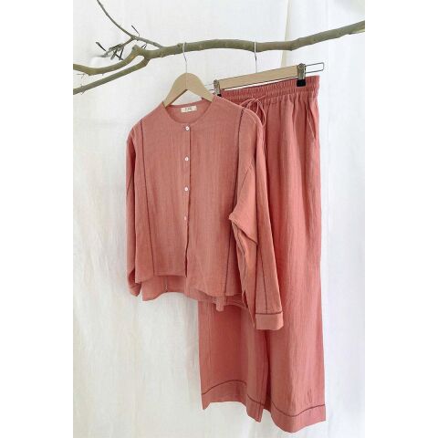 Jojo Mia Newline Pantolon Somon L-XL