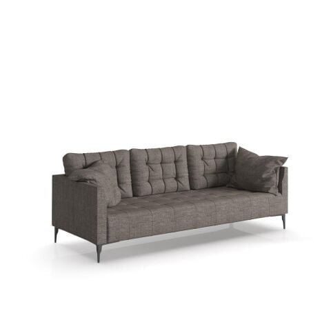 Babil Serdivan Üçlü Koltuk 220M Armoni 450 Kahverengi