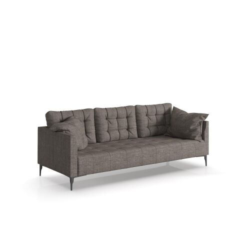 Babil Serdivan Üçlü Koltuk 220M Armoni 450 Kahverengi