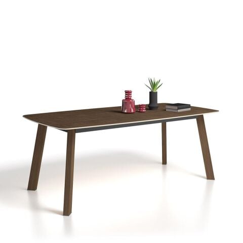 Irıs Ahsap Masa S1 Tbrs160V Smoked Meşe