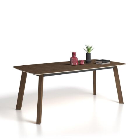 Irıs Ahsap Masa S1 Tbrs160V Smoked Meşe