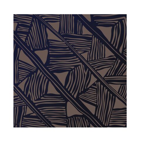 Sula Lacivert Eşarp 90 %100 İpek