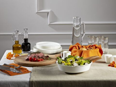 Eser-i İstanbul 12 Kişilik Yemek Takımı 120 Parça Sade