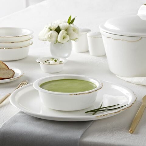 Eser-i İstanbul 12 Kişilik Yemek Takımı 120 Parça Altın