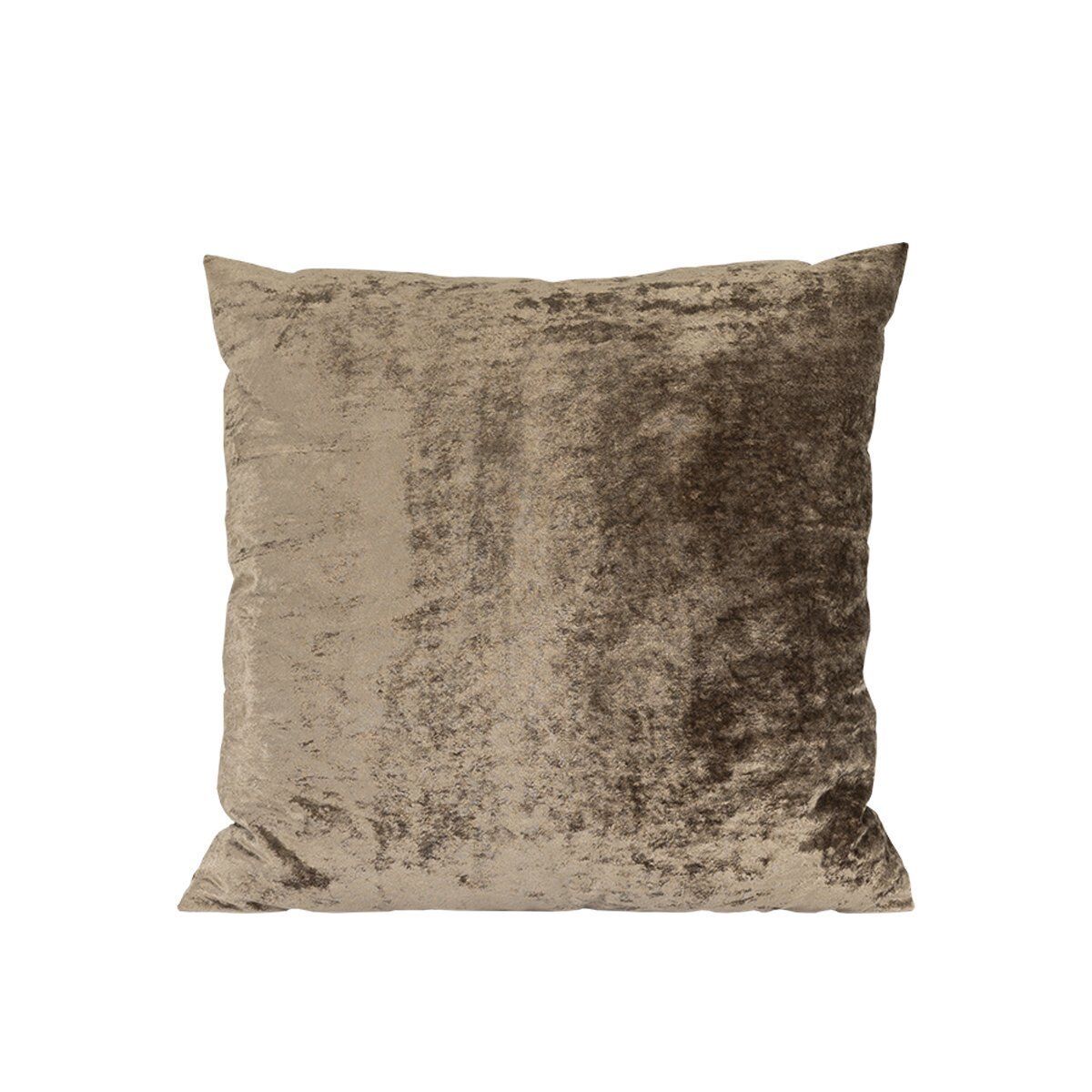 Yastık Gizli Dikişli 55x55 Koyu Kahve