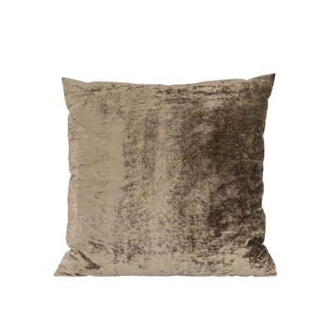 Yastık Gizli Dikişli 55x55 Koyu Kahve