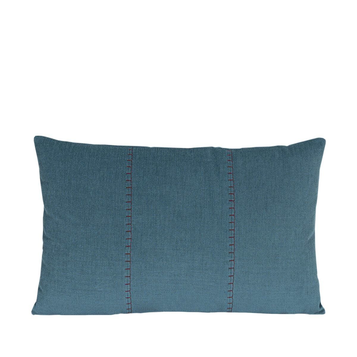 Yastık Süs Dikişli 55x35 Yeşil